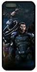 iPhone 5/5S Case,Black Side Cover,Premium Flexible Soft TPU Material Giving Full Protection Slim Durable Case For Apple iPhone 5/5S_Wonderful Mass Effect 3 D67