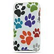 Colorful Dog Paws Protector Case for iPod touch (4th gen.)