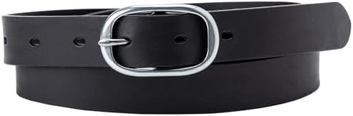 Cinto Charlie feminino, cinturão feminino, PRETO REGULAR, 85