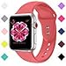 Booyi Sport Band Compatible with iWatch 38mm 42mm 40mm 44mm, Soft Silicone Replacement Bands Compatible with iWatch Series 4,3,2,1