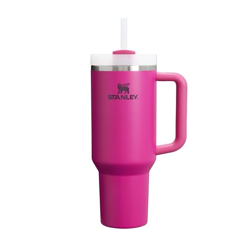 STANLEY 1913 Quencher H2.0 Flowstate Trinkflasche Mit Strohhalm 1.2L - Thermobecher Kühlt 11 Stunden - 48 Stunden Eisgekühlt - Spülmaschinenfest - The