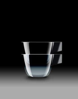 Handpresso HPCUPS Unbreakable Outdoor Cups - Set of 2 - Transparent Polycarbonate