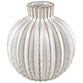 47th & Main Creative Brands Modern Flower Vase, Small, White