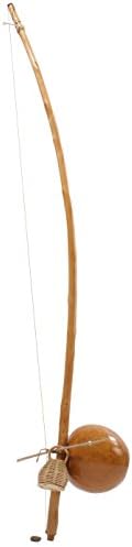 Brazilian Berimbau, Viola Tone (High), Small Size Gourd with Varnished Finish