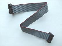 SF Innovations Eurorack Modular Synth Doepfer Power/Ribbon Cable Pack of 4 16pin to 16pin cables, Red, 25cm
