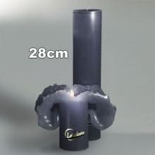 Candela Lotus Candle 28 CM Black