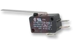Honeywell S C V7-6C17D8-048-1 Micro Switch, Leaf Lever Spdt 15.1A 277V