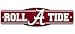 NCAA University of Alabama 89334010 Street/Zone Sign, 4.5