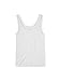 Boody EcoWear Apparel Tank Top, White, Large