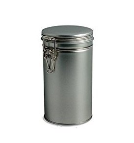 Nakpunar 1 pcs Airtight Tea Coffee Tins with Latch