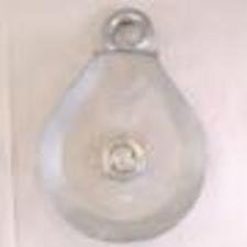 Fehr Sm-2 Hay Fork Pulley With Swivel Eye, 4"