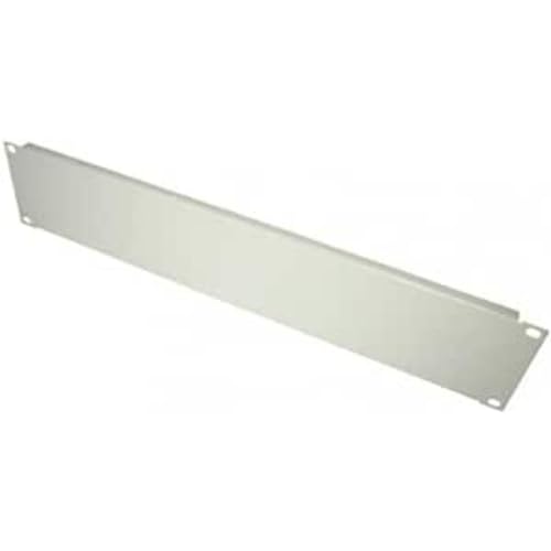 Good Connections Boîtier 19" Réseau Murale, Blindpanel, 2 HE, Gris clair (RAL7035)