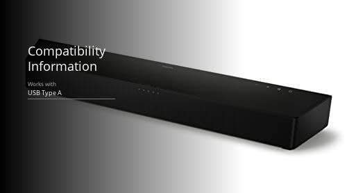 PHILIPS B5706 2.1-Channel Soundbar with Built-in Subwoofer, Stadium EQ Mode