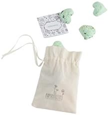 Paperblooms gift set with seed heart spawn set in a cotton bag – 10 seed bombs as a magical idea for decoration or an environmentally friendly present for birthdays, weddings or Mother’s Day, in cool mint