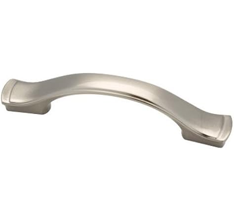 Liberty Hardware P18949c Sn C Cabinet Pull Step Edge Satin Nickel 96mm Quantity 12 Amazon Com