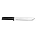 Rada Cutlery Old Fashioned Butcher Knife – Stainless Steel Blade With Stainless Steel Black Resin Handle, 12-1/8 Inches