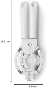 Brabantia Tasty+ Universal Opener Light Grey Stainless Dishwasher Safe view 3