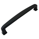 Cosmas® 4392-128FB Flat Black Modern Cabinet Hardware Handle Pull - 5