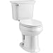 KOHLER K-4774-7 Brevia with Quick-Release Hinges Elongated Toilet Seat, Black Black