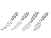 BOSKA Stainless Steel Mini Cheese Knives, 4 Piece Gift Set, 10 Year Guarantee, Monaco Collection