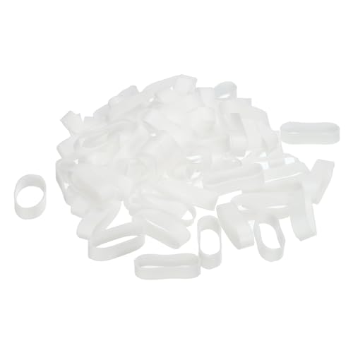 Silicone Rubber Bands 50 Pack