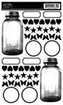 Jenni Bowlin Studio - Rub Ons - Canning Jar Fun
