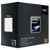 AMD Phenom X4 9950 Black Edition. 125W Power, Socket AM2+, 4MB Cache, 2600 MHz.