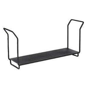 Minuteman International Wood, 36-inch Firewood Holder Log Rack, Black