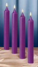Candle Advent Refill - 12 X1 1/2(4 Purple Joy Canldes)