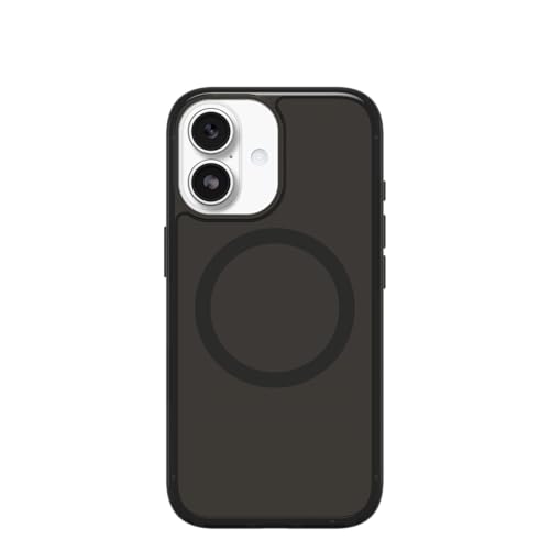 OtterBox Symmetry Series Schutzhülle für iPhone 17, transparent, Schwarz