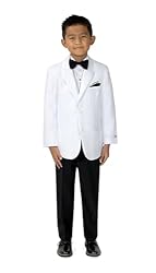 Spring Notion Big Boys' Modern Fit Tuxedo, No Tail