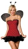 Dreamgirl Women's Reversible Bumble Bee/Lady Bug Costume