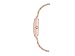 Anne Klein Women's AK/2788RMRG Swarovski Crystal Accented Rose Gold-Tone Bracelet Watch
