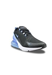 NIKE Women's Sneaker, Black Metallic Silver Royal