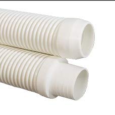Destroyer Plastics Universal Swimming Pool Cleaner Hose 48" Long Kreepy Krauly Baracuda G3 G4 Hayward Navigator Pool Vac Ultra AquaBug (5, White)
