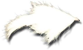 Bunny Leech - White Fly Fishing Fly - Size 4 - 3 Pack
