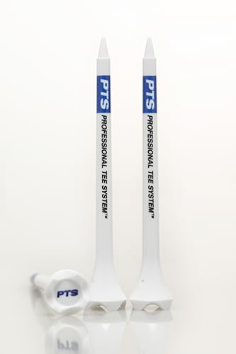 PrideSports PTS Plastic Golf Tees | Combo 50 Pack - 40 3-1/4” and 10 1-1/2” | #1 Plastic Tee on Tour | The Perfect Tee for Any Hole