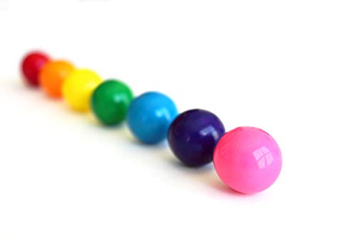 Gumballs 10 Lbs in Bag Refills - Gumballs Dubble Bubble Assorted 1 Inch Gumballs - 24 mm Gum Balls (10 Lbs in Bag - 2 Pack 5 Lbs each)