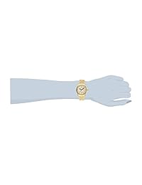 Invicta Mujer Ángel Cuarzo Acero Inoxidable Correa, Oro, 20 Casual Reloj (Modelo: 28469