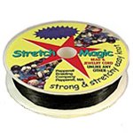 Black Stretch Magic, 0.5mm, 10 meter spool