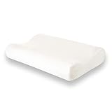 Cottenberg Memory Foam Contour Pillow for Neck and Shoulder Pain - Cervical Pillow for Neck Pain - Bamboo Memory Foam Pillow