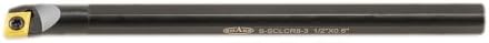 Shars Tool 1/2 inch Shank 7 inch Overall Length SCLCR Indexable Boring Bar for CCMT Insert 404-1962 P]