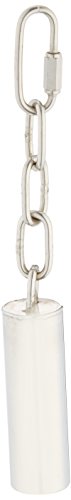 Caitec Paradise 1-Inch by 3-Inch Stainless Steel Pet Toy Bell, Small