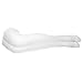 NuVein Surgical Stockings, 18 mmHg Support for Embolic Recovery, Medical Unisex Fit, Thigh High, Closed Toe, White, Large