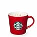 Starbucks 2015 Red Holiday Expresso Mug 3 Oz (011051486)