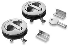 Slam Latch 2" Locking Boat Stainless Steel Hardware
