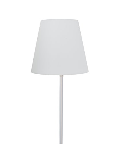8 seasons design - LED Gartenleuchte No. 1 "M" on Stick 130 cm (Ø 39, Gartenbeleuchtung, IP44, frost- & witterungsbeständig, dekorative Außenleuchte auf Stab) weiß
