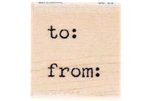 CRAFTYCROCODILE To & From Rubber StampNew by: CC