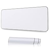 XYK White Gaming Mouse Pad Large Size