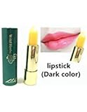 Telafu Long Lasting Waterproof Repair Discolored lipstick，Wild vegetables lipstick，Temperature change lipstick (Dark color)